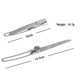 thumbnail image 2 of 2X Spork Tenedor Cuchillo Plegable de Acero Inoxidable Cuchara Juego Combo Picnic Camp Cubiertos Vajilla Cubiertos, 2 of 5