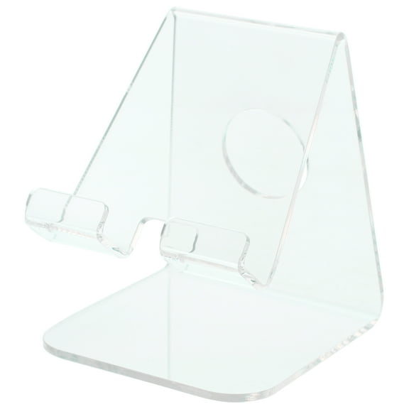 SWETRACE Acrylic Phone Stand Transparent 1Pack 3.73X3.54X3.14in