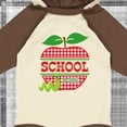thumbnail image 4 of Inktastic Apple School is Cool Girls Long Sleeve Baby Bodysuit, 4 of 5