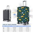 thumbnail image 6 of Haiem Camping Luggage Cover Printed Suitcase Covers for Luggage Elastic Washable Suitcase Protector Fits 18-32 Inch Luggage-X-Large, 6 of 9