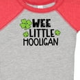 thumbnail image 4 of Inktastic St. Patrick's Day Wee Little Hooligan with Clovers Boys or Girls Baby Bodysuit, 4 of 5