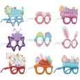 thumbnail image 2 of LEEYNEER 9 Varieties Easter Party Glasses  Fun Eyewear Props for Pictures  Adorable Easter Egg Bunny Happy Easter Glass Frames  Photo Booth Props Glasses Party Favors for Kids & Adults, 2 of 7
