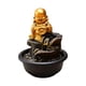 thumbnail image 3 of Mini adornos Feng Shui, fuente de agua para interiores, ideal para sala de estar, regalos para el hogar. Sonrisa de Buda, 3 of 9