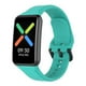 thumbnail image 4 of For Oppo Watch Free Textured Silicone Watch Band Replacement Wrist Strap with Buckle, 4 of 4