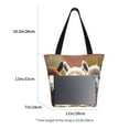 thumbnail image 3 of Disketp Cute Alpaca in Daze Bolsa de Hombro Casual para Mujer, Bolso Cruzado para Compras, Viajes y Uso Diario, 3 of 6