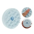 thumbnail image 4 of Unique Bargains 1 Pc Round Hair Shampoo Brush with Lid for Head Massage 2.76"x3.15" Blue, 4 of 6