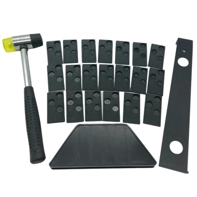 Kit de Instalación de mazo Roscar Barra de Mazo Y 20 Piezas Espaciador