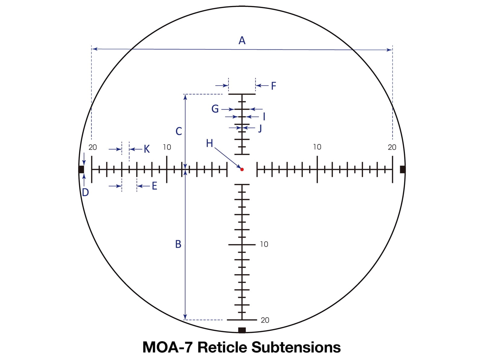 Sightron S6 Rifle Scope, 5-30x56mm, 34mm Tube, Second Focal Plane, MOA-7 IR Reti