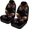 thumbnail image 5 of Pzuqiu Gold Butterfly Car Seat Covers Softy, Easy to Install, Suitable for SUV Seats, Fit for Trucks, 5 of 10