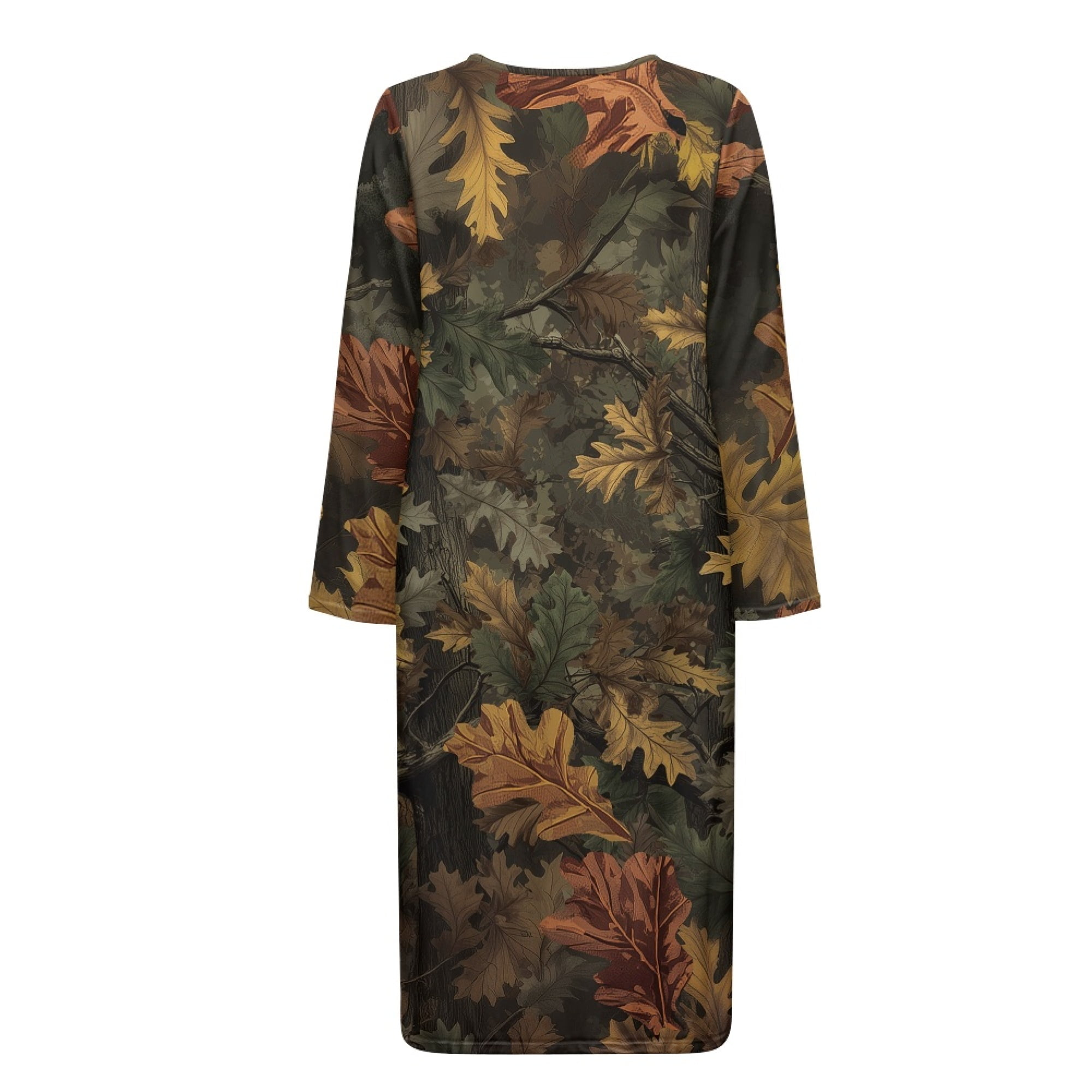 FOR U DESIGNS Hunting Camo Pattern Women Nightgown Soft House