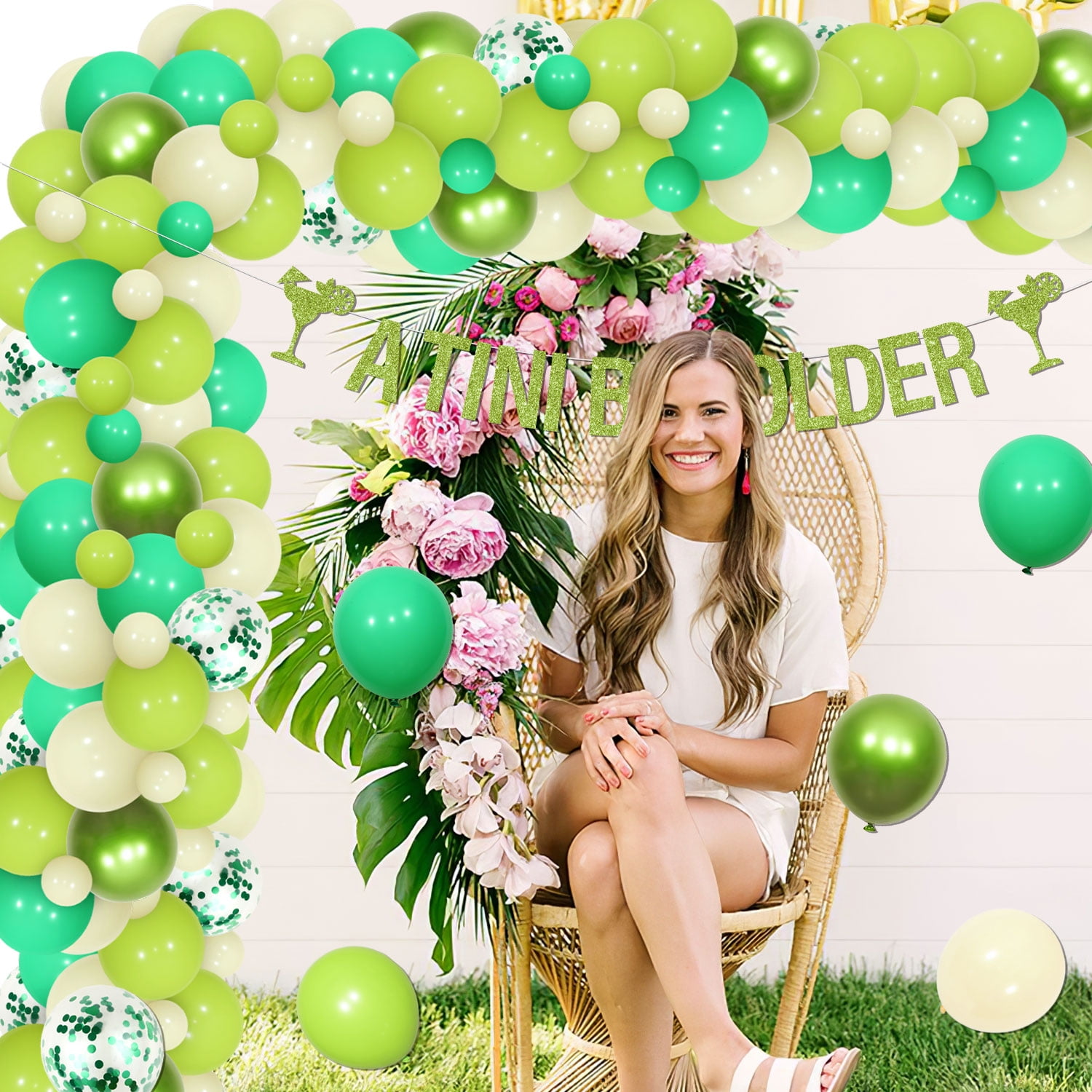 A Tini Bit Older Birthday Coffece Backdrop,Espresso Martini Decorations Backdrop,Chocolate