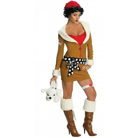 Betty Boop Aviator  Adult Costume - Medium