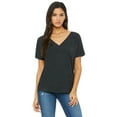 thumbnail image 1 of Bella + Canvas Ladies' Slouchy V-Neck T-Shirt - 8815, 1 of 4
