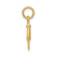 thumbnail image 2 of 14k Yellow Gold Doctors Syringe Charm, 2 of 4