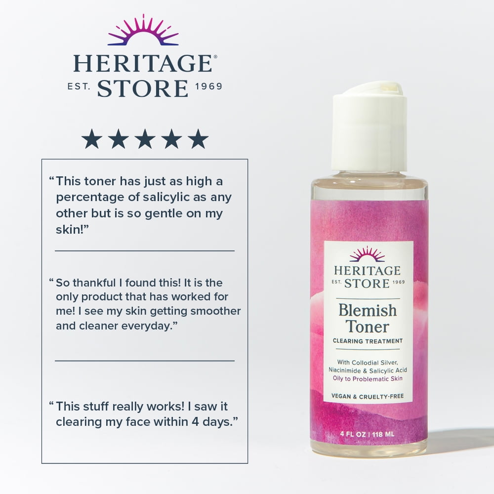 blemish treatment toner heritage