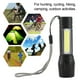 thumbnail image 5 of Linterna LED portátil XPE + COB impermeable con zoom telescópico de 3 modos para exteriores, 5 of 14