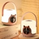 thumbnail image 2 of Lindo reloj portátil para mascotas, luz inteligente para el hogar, control remoto, carga USB, pantalla digital, despertador, protección para los ojos, luz nocturna de ambiente, 2 of 3
