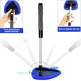 thumbnail image 4 of Windshield Cleaning Tool, Car Window Cleaner Windshield Cleaner with 4 Reusable and Washable Microfiber Pads and Extendable Handle Auto Inside Glass Wiper Kit, 4 of 6