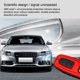 thumbnail image 4 of sweethay Funda de TPU para llave de 3 botones para coche, funda protectora para llaves de vehículo, repuestos para automóviles, fibra de Type3 NO3, 4 of 6
