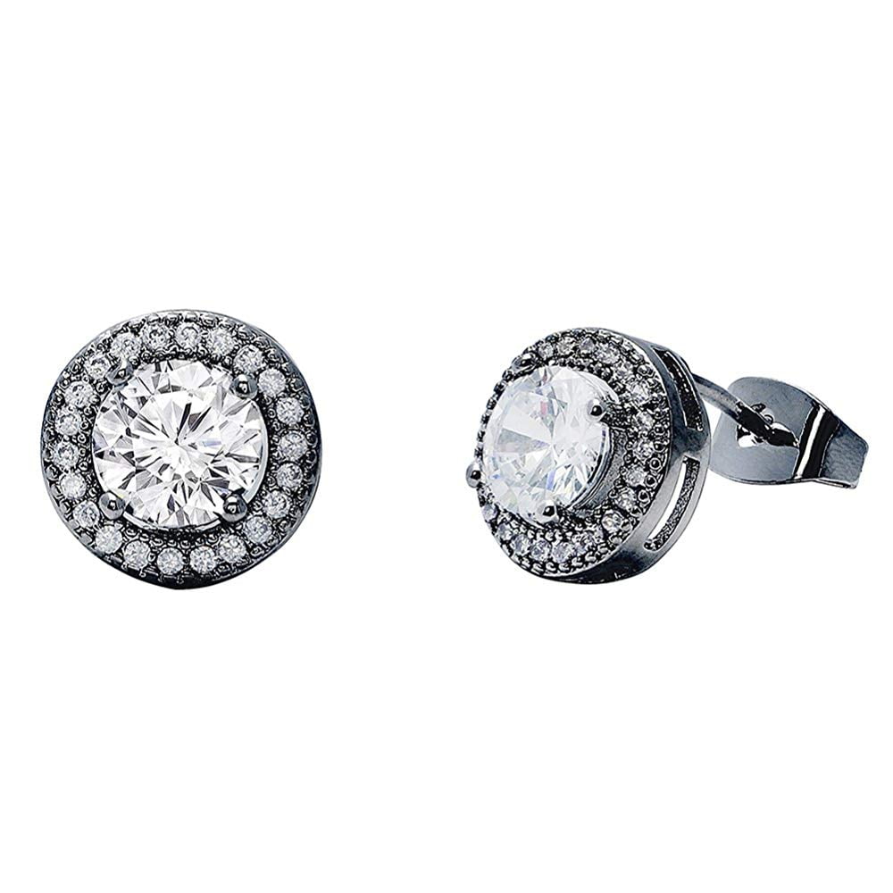 black stud earring set