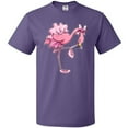 thumbnail image 3 of Inktastic Flamingo Ballerina in tutu and ballet toe shoes T-Shirt, 3 of 5