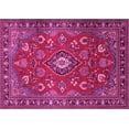 thumbnail image 1 of Ahgly Company Indoor Rectangle Persian Pink Traditional Area Rugs, 7' x 10', 1 of 4