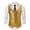 #111-Gold, variant on Yusimy Men's Sequined Vest Sleeveless V-Neck Stage Host Jacket Formal Evening Event Attirevivid Style