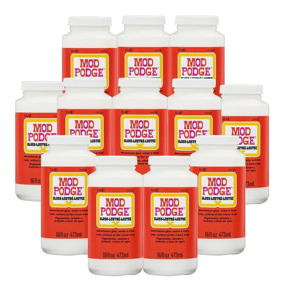 Mod Podge Brillante Sellador, Pegamento y Acabado a Base de Agua 480 mL