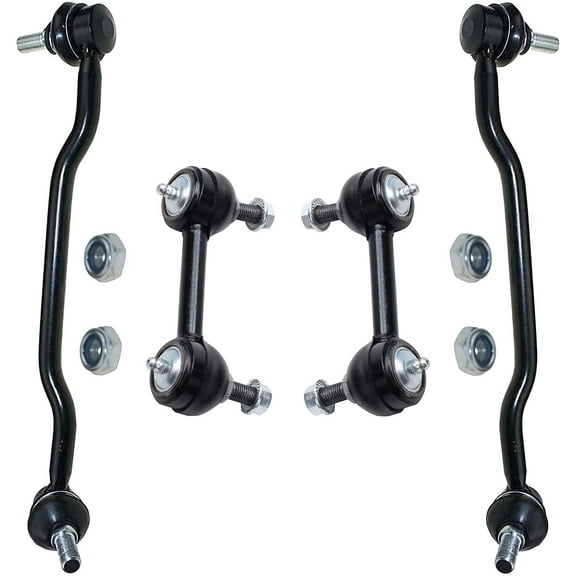 Detroit Axle - 4pc Front Rear Sway Bar Links Replacement for Nissan Maxima Altima Fits select: 2005-2006 NISSAN ALTIMA S/SL, 2004-2008 NISSAN MAXIMA SE/SL
