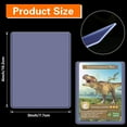 thumbnail image 2 of y 55PCS Card Sleeves Plastic Card Sleeves for Baseball Card Protective Card Hold for Trading Cards, Cards 3 x 4 Inch, 2 of 5