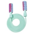 thumbnail image 4 of Cuerda de saltar con rodamiento de ejercicio, cuerdas de saltar deportivas para ejercicio para adultos que queman grasa, cuerda de saltar , Cable azul Azul con cable, 4 of 8