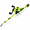 green-right-7'00''-Medium Heavy, variant on Orange-left 7'00''-Medium Heavy IM7 Graphite 2-Piece Baitcaster Fishing Rod & Reel Combo