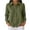 *Green, variant on VBVC Women's Waffle Button Down Shirt , Long Sleeve Collared Top For Women , Ladies' Lightweight Casual Work Blouse, Black , S-2XL