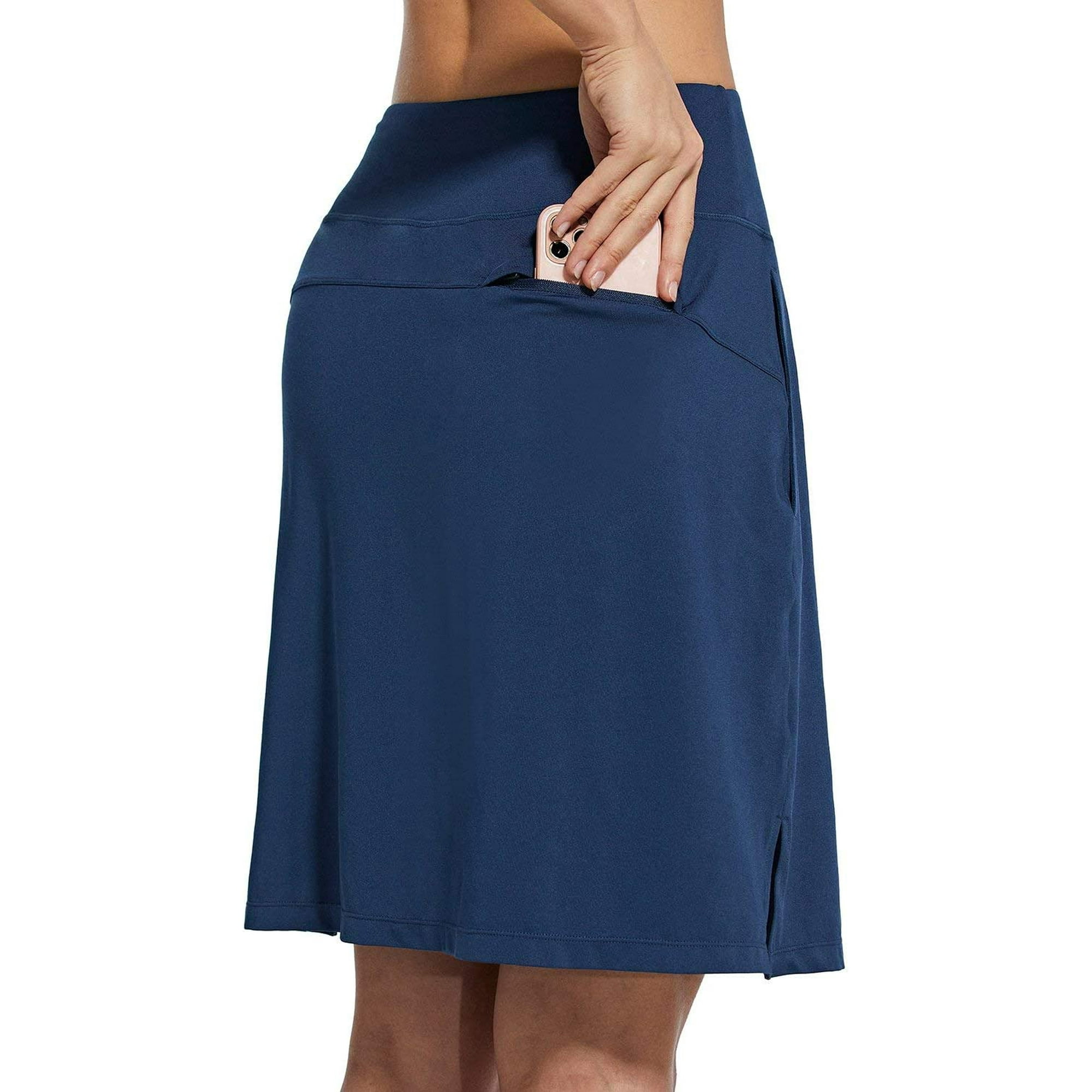 Modest knee length skirts online