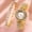 Gold, variant on Watches for Women,Christmas Gifts for Women,Fashion Roman Patterned Diamond Inlaid Women's Watch Women's Watch Quartz Watch Bracelet Watch,Christmas Birthday Gifts for Women Men