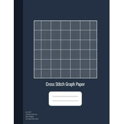 Cross Stitch Graph Paper : 14 Lines Per Inch, Graph Paper for Embroidery and Needlework, 8.5''x11'', 100 Sheets (Paperback)