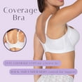 thumbnail image 2 of LeSensuel T Shirt Bra with Underwire - Comfortable Back Smoothing Bras for Women, 2 of 7