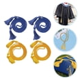 thumbnail image 1 of ADDHAT 4Ud Borla Colgante Azul Para Sombrero De Licenciatura Y Recuerdo Para Graduados, 1 of 8