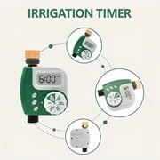 Prinkler Timer, Programmable Water Timer for Garden Hose, Soaker Hose Timer with Rain Delay/Manual Watering, Digital Irrigation Timer System for Lawns, 1 Outlet