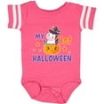 thumbnail image 3 of Inktastic My 1st Halloween with Unicorn Witch Girls Baby Bodysuit, 3 of 5