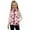 Pink Strawberry, variant on Uorisanigo Girls Boys Zippered Vest Puffy Fleece Jacket Fashion Fall Winter Clothes Sleeveless Full Zip Cute Whale Axolotl Outwear Soft and Comfortable Jacket Vest 2-12 Years