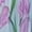 Blue and Purple, variant on Spaghetti strap printed pleated floral maxi dress