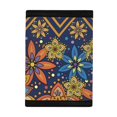 thumbnail image 3 of POLERO Colorful Floral Geometric Children's Wallet, Polyester Toddler Wallets for Travel, Waterproof Easy Access Kids Trifold Wallet, 3 of 6
