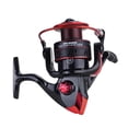 thumbnail image 2 of Kemaidian DM Moulinet Noir-Rouge 6000 - Corps en Métal Complet & Bobine Durable pour Pêche en Mer, Lancer, Leurre & Pêche sur Roche - Traînée Lisse, Design Compact, Convivial pour Débutants & Pros, 2 of 5