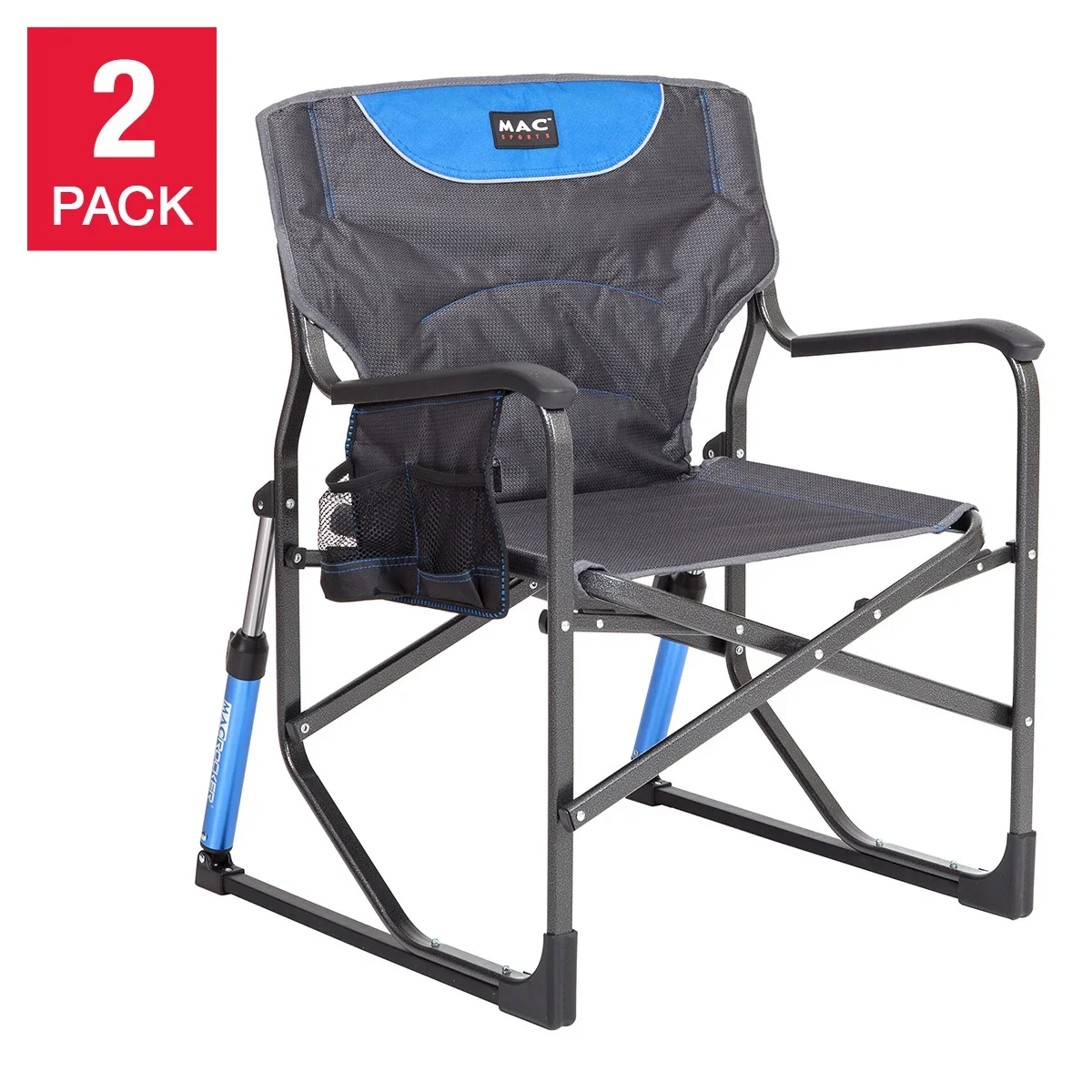Lot De 2 Chaises Pliantes Mac Sports N.2 - Exterieur, Jardin, Pêche, Camping-car - Occasion