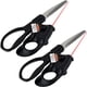 thumbnail image 1 of Tijeras con Láser PrecisionCut 2Pzas Estándar Tijeras guía láser Acero Inoxidable Plástico Negro., 1 of 5