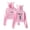 Pink-HL12250, variant on Anyma Tour 2024 Hoodie Womens Girls Cat Ear Sweatshirts Hip Hop Short Hooded Pullover Crop Top