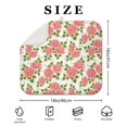 thumbnail image 5 of Microfibre Drying Mat for Kitchen Pink Rose with Green Leaf Dish Drying Drainer Mat Absorbent Pioneer Drying Mat Washing Up for Glass, Plate & Cup 16inch X 18inch, 5 of 7