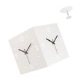 thumbnail image 7 of Double Sided Wall Clock Dollhouse Miniatures Table Non Ticking Metal Quiet Function for Restaurant Shop Play House Scene, 7 of 7