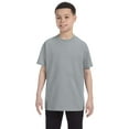 thumbnail image 1 of Jerzees Big Boy's Rib Collar Tear Away Label T-Shirt, Style 29B, 1 of 1